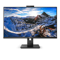Philips 326P1H/75 Brilliance 32" QHD 2560x1440 IPS USB-C Dock Monitor supports PD 90W / RJ45  / WebCam / Spkr Off-Leased Business Grade LCD 3 months Warr